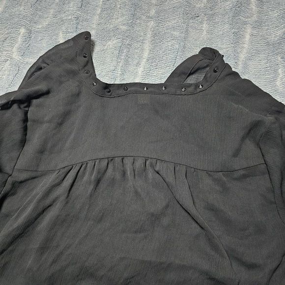 Torrid Blouse with Stud Spikes on Neck - Picture 5 of 5